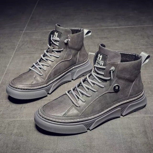 Men Leather Boots