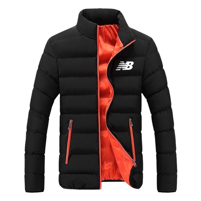 Men's Stand-Up Collar Thickened Slim Jacket Plus Size Casual Wild Trend 2020 Men's Autumn And Winter New Winter