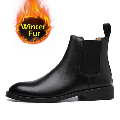 Elegant  Boots Leather Men /Formal Boots Model