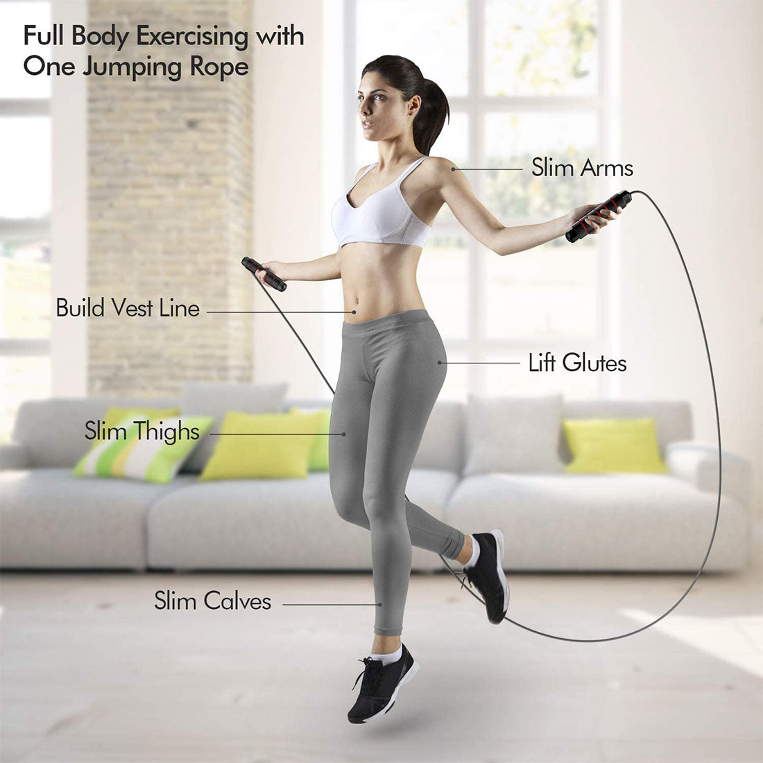 Jump Rope Tangle-Free Rapid Speed Jumping