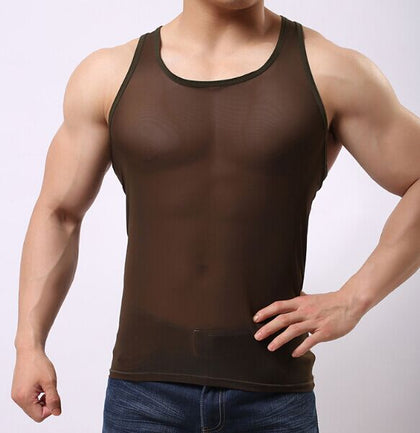 ..Hot Sales Men Undershirt Vest Sleeveless Casual Style