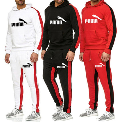 Winter Tracksuit Men 2 Piece Sets